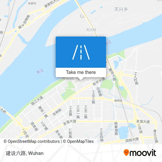 建设六路 map