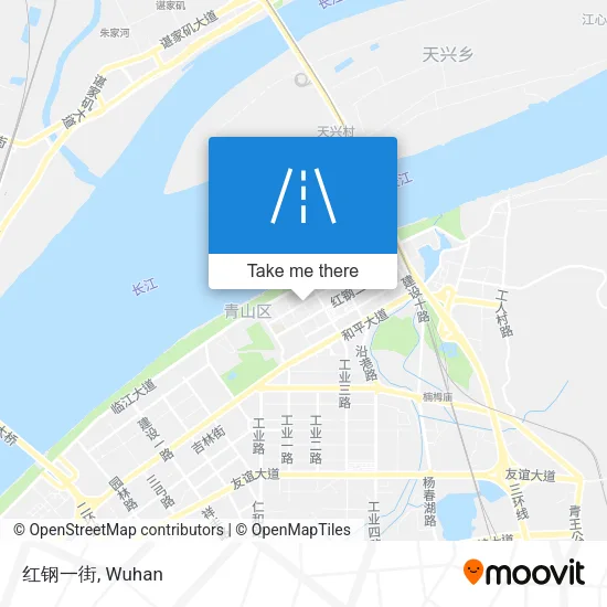 红钢一街 map