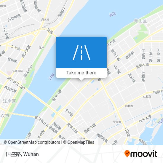 国盛路 map