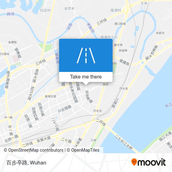 百步亭路 map
