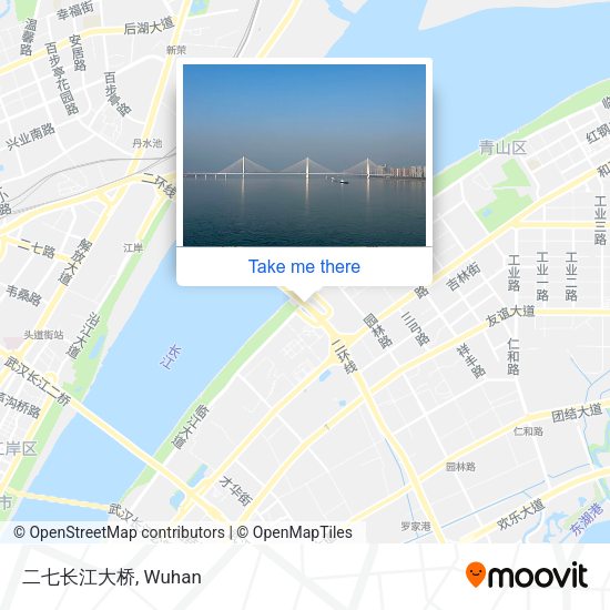 二七长江大桥 map
