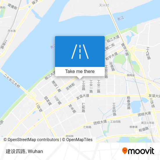 建设四路 map