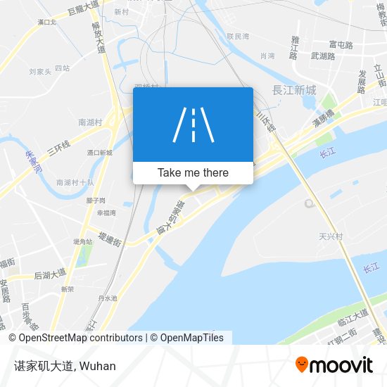 谌家矶大道 map