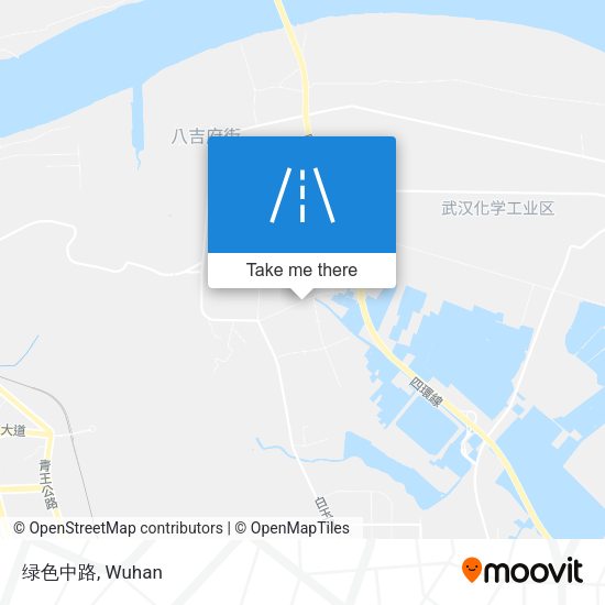 绿色中路 map