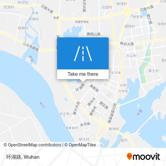 环湖路 map