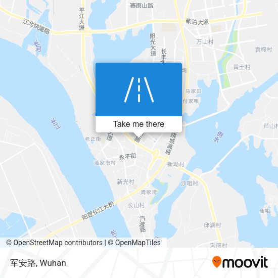 军安路 map