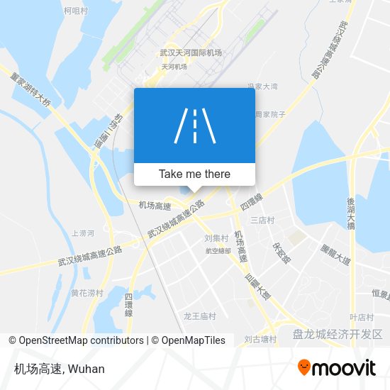 机场高速 map