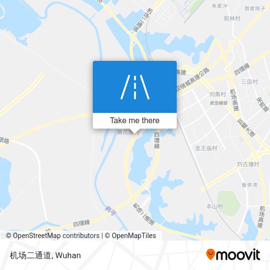 机场二通道 map