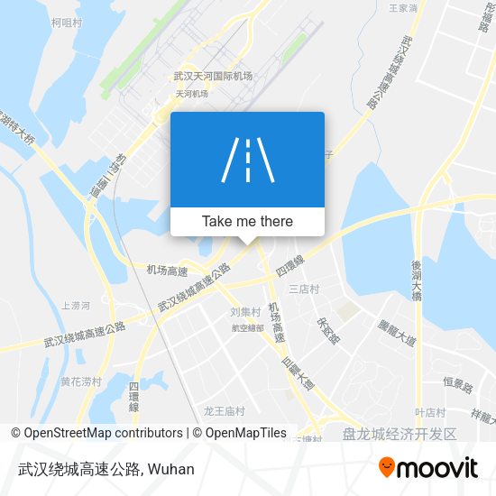 武汉绕城高速公路 map