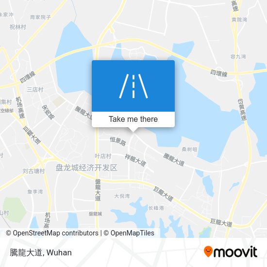 騰龍大道 map