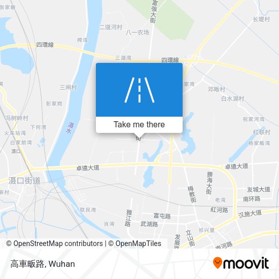 高車畈路 map