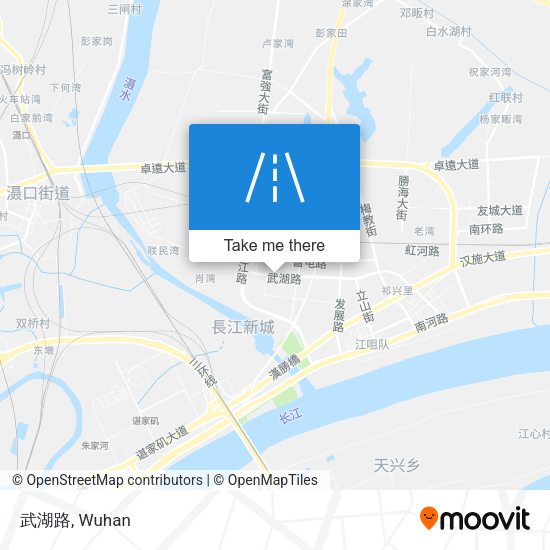 武湖路 map