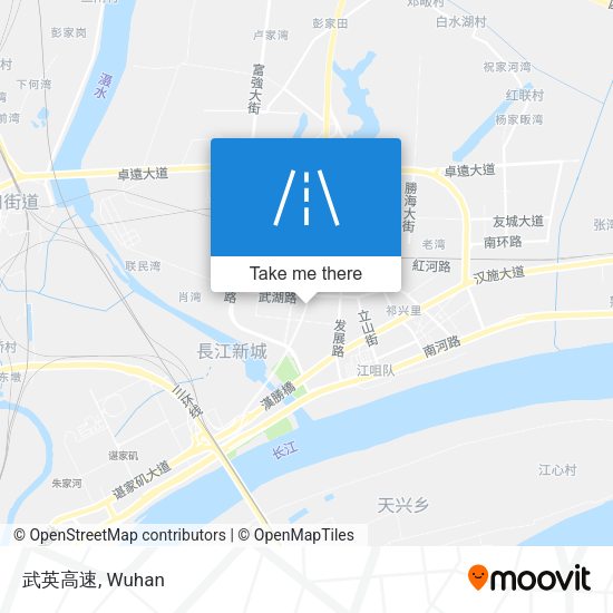 武英高速 map