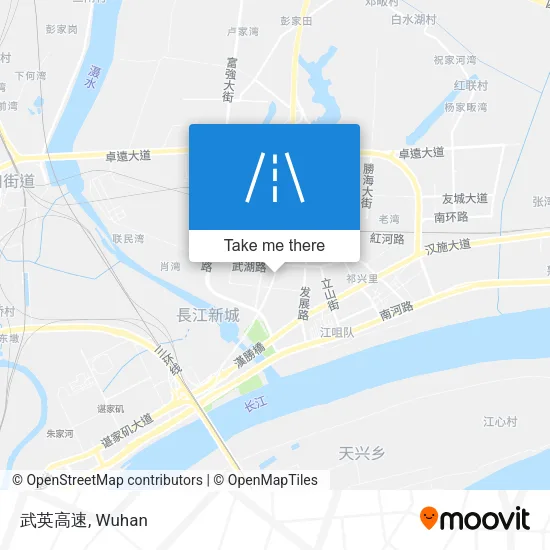 武英高速 map