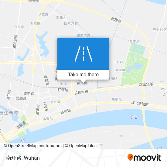 南环路 map