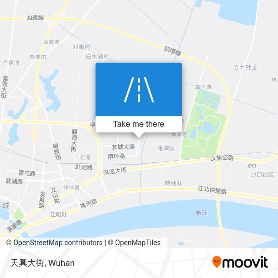 天興大街 map