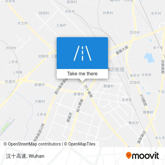 汉十高速 map