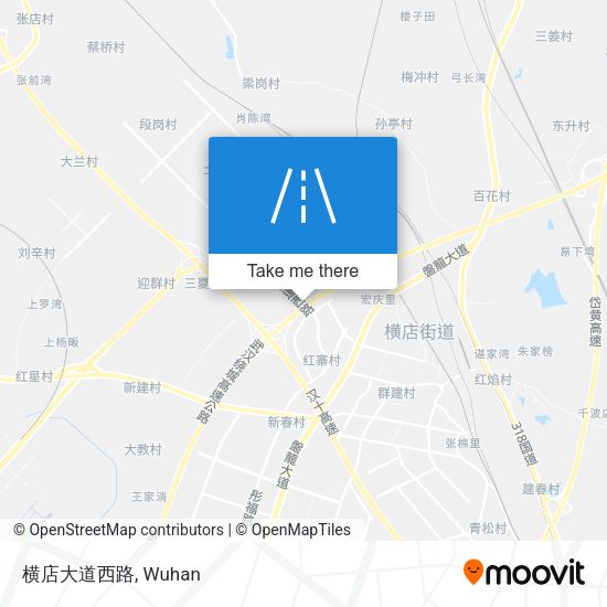 横店大道西路 map