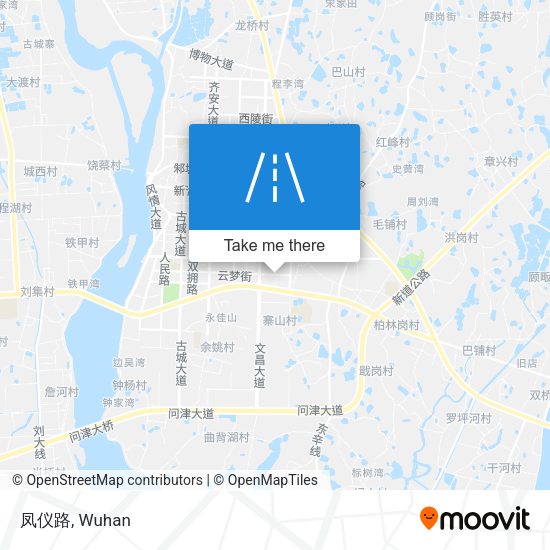 凤仪路 map