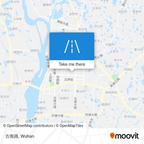 古衡路 map