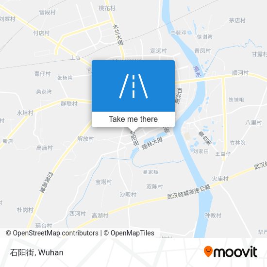 石阳街 map