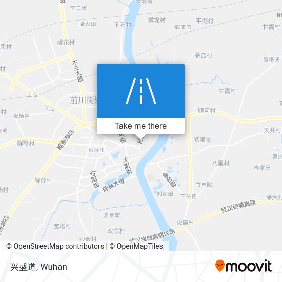 兴盛道 map