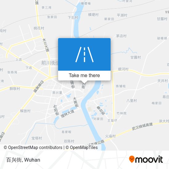 百兴街 map