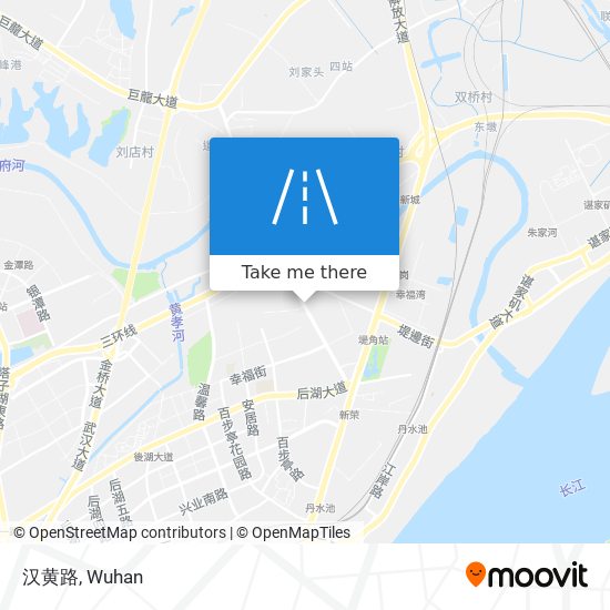 汉黄路 map