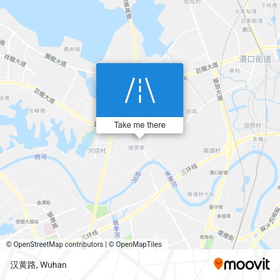 汉黄路 map