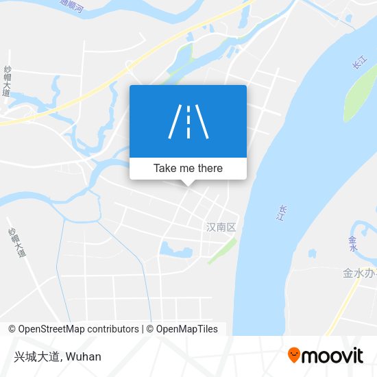 兴城大道 map