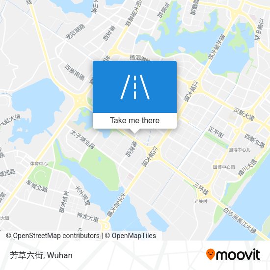 芳草六街 map