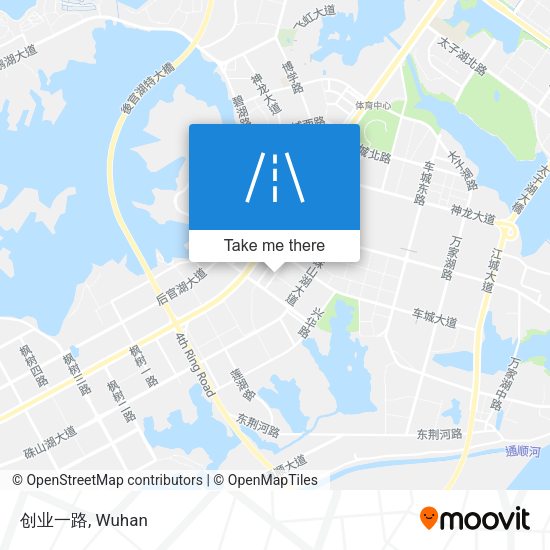 创业一路 map