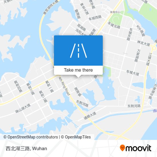 西北湖三路 map