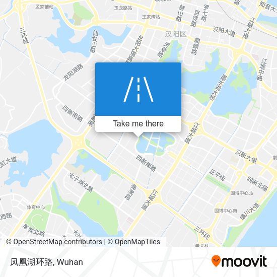凤凰湖环路 map