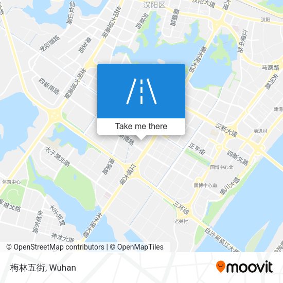 梅林五街 map