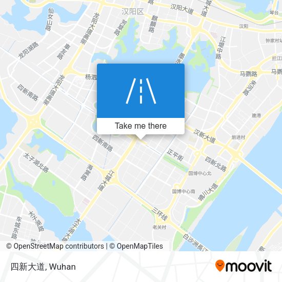四新大道 map