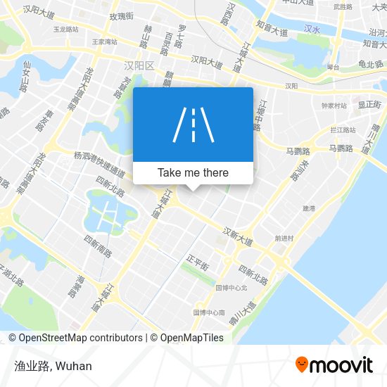 渔业路 map