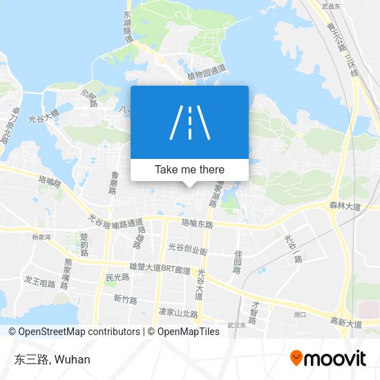东三路 map