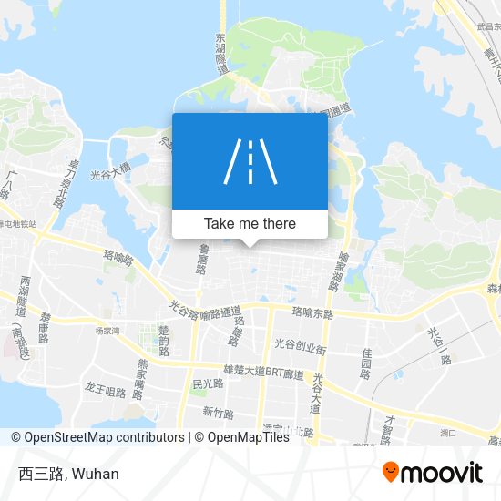 西三路 map