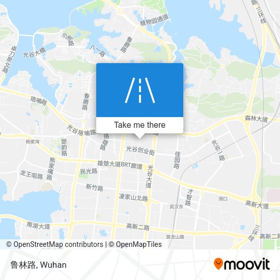 鲁林路 map
