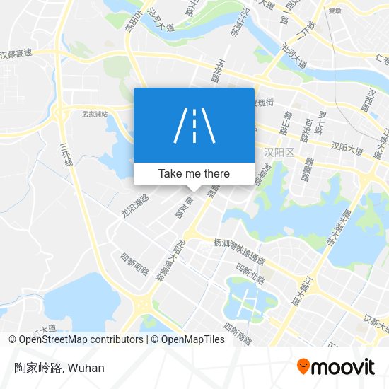 陶家岭路 map