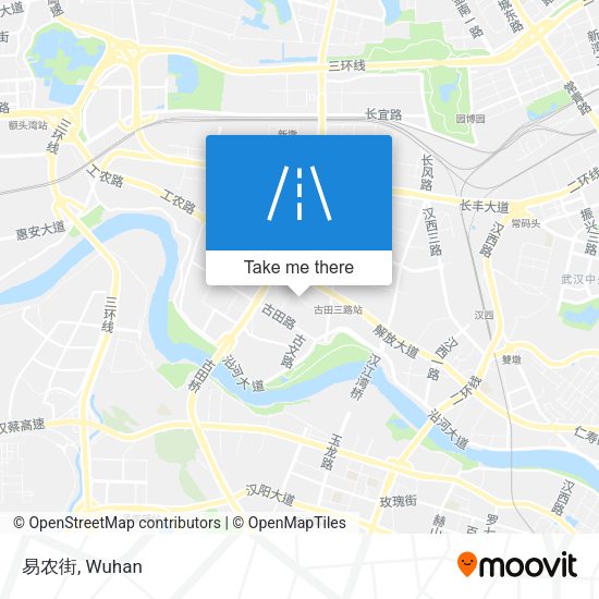 易农街 map