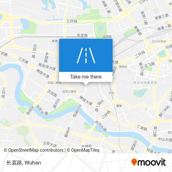 长嘉路 map