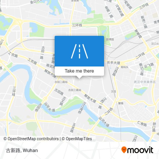 古新路 map