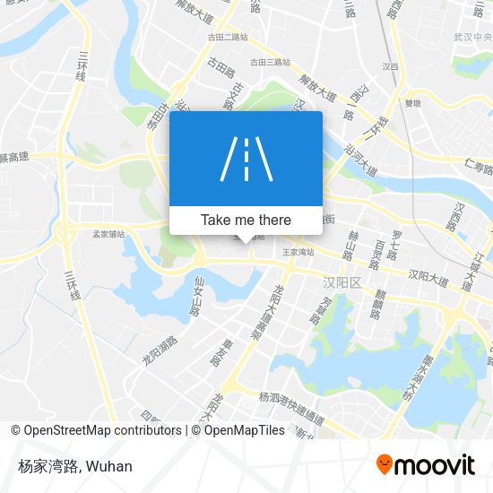 杨家湾路 map