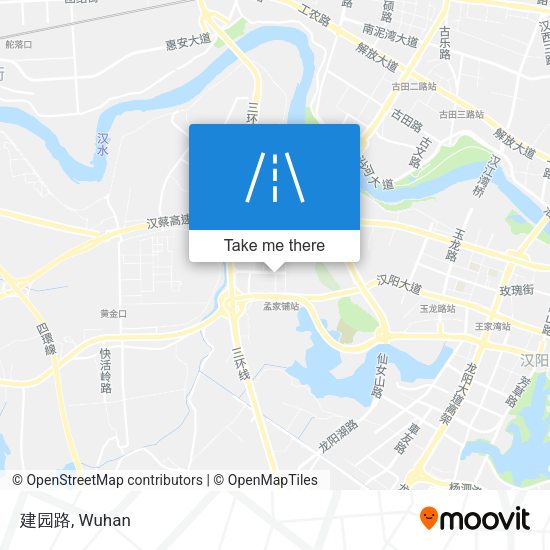 建园路 map