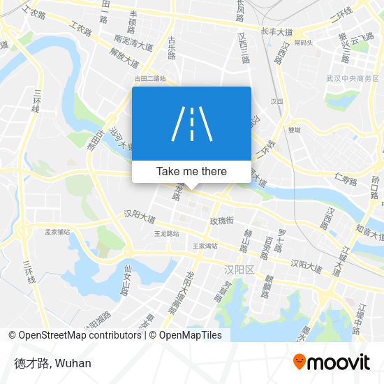 德才路 map