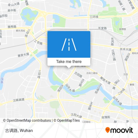 古调路 map