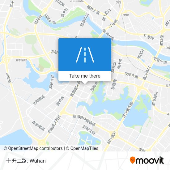 十升二路 map
