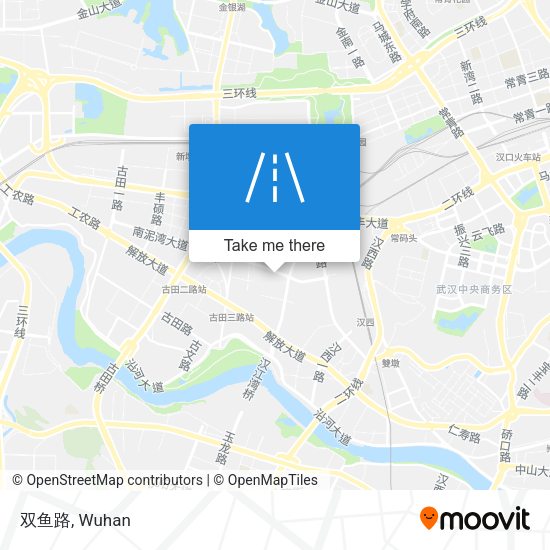 双鱼路 map